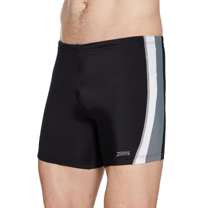 Swim Square Leg Toronto Hip Racer 32 Men Black-Grey Size 42-4XL Zoggs 462932BKGY42