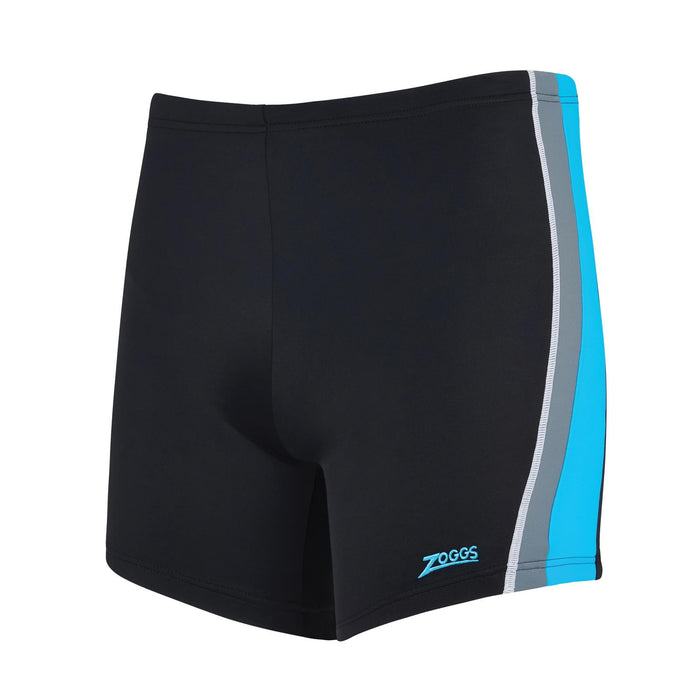 Swim Square Leg Toronto Hip Racer 32 Men Black-Turquoise Size 30-S Zoggs 462932BKTQ30