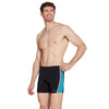 Swim Square Leg Toronto Hip Racer 32 Men Black-Turquoise Size 32-M Zoggs 462932BKTQ32