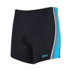 Swim Square Leg Toronto Hip Racer 32 Men Black-Turquoise Size 42-4XL Zoggs 462932BKTQ42