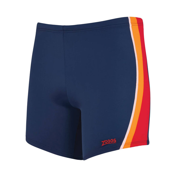 Swim Square Leg Toronto Hip Racer 32 Men Navy-Red Size 34-L Zoggs 462932NVRD34