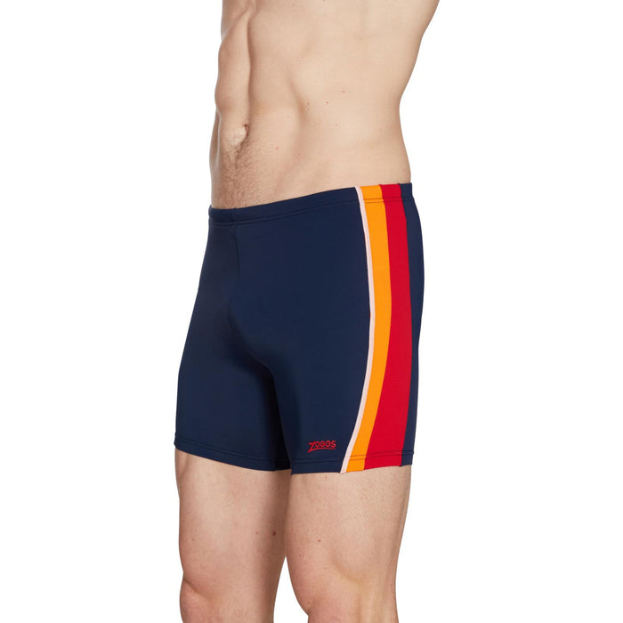 Swim Square Leg Toronto Hip Racer 32 Men Navy-Red Size 38-XXL Zoggs 462932NVRD38