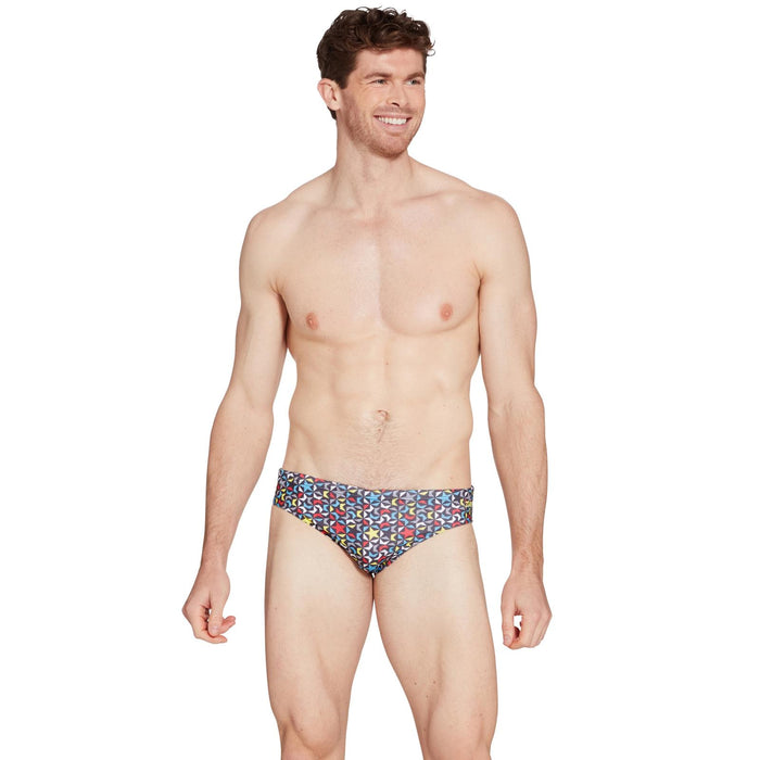 Swim Printed Briefs 6,5 Men Supernova-Print Size 26-XXS Zoggs 462933SUPE26