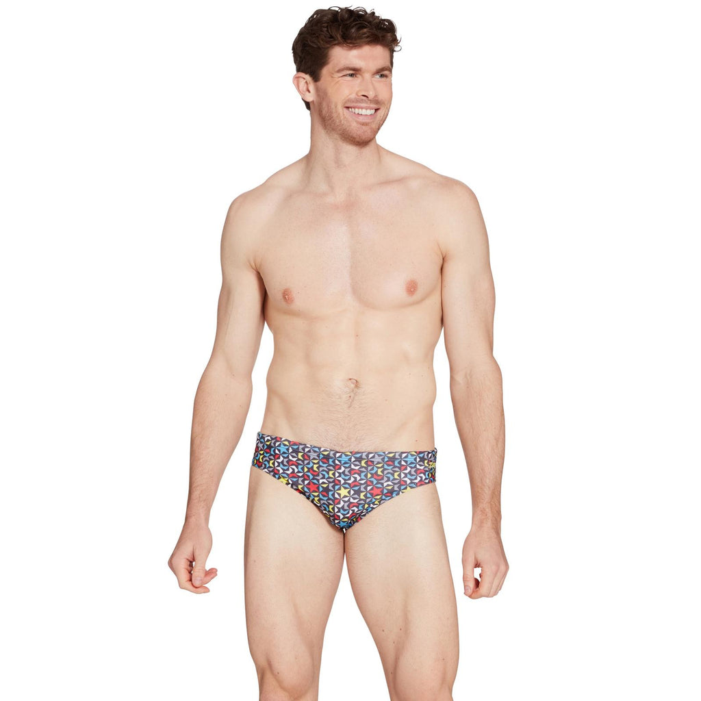 Swim Printed Briefs 6,5 Men Supernova-Print Size 28-XS Zoggs 462933SUPE28