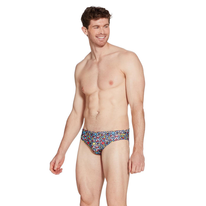 Swim Printed Briefs 6,5 Men Supernova-Print Size 36-XL Zoggs 462933SUPE36