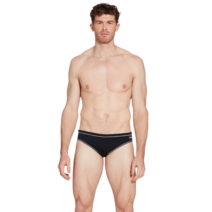Swim Briefs Melbourne 6,5 Men Black-White Size 26-XXS Zoggs 462934BKWH26