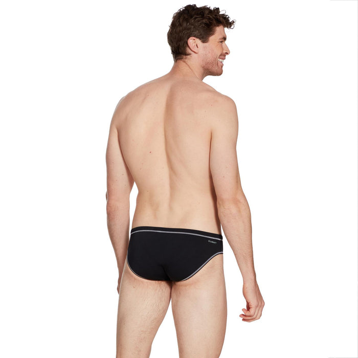 Swim Briefs Melbourne 6,5 Men Black-White Size 36-XL Zoggs 462934BKWH36