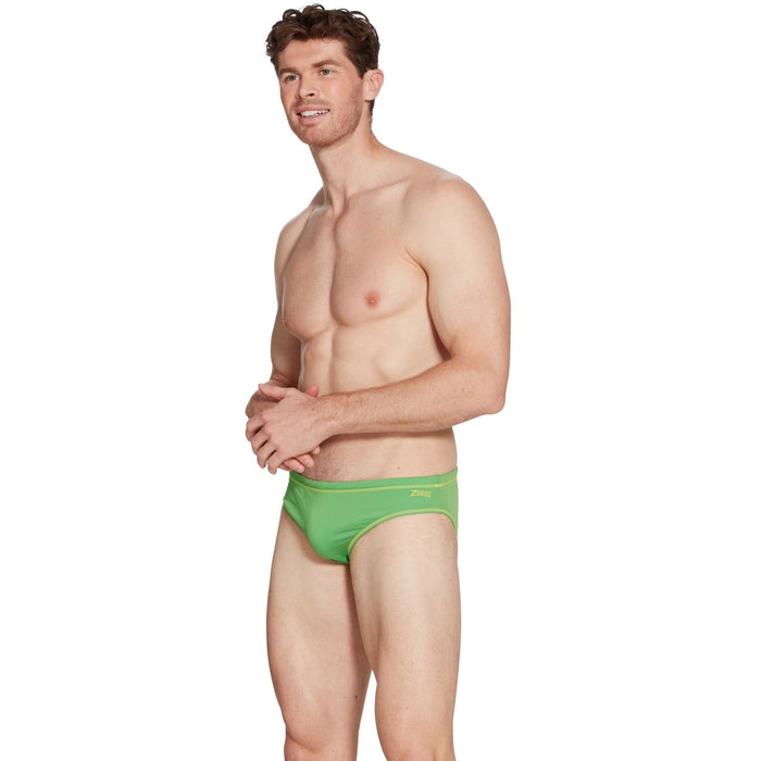 Swim Briefs Melbourne 6,5 Men Green-Yellow Size 26-XXS Zoggs 462934GNYL26