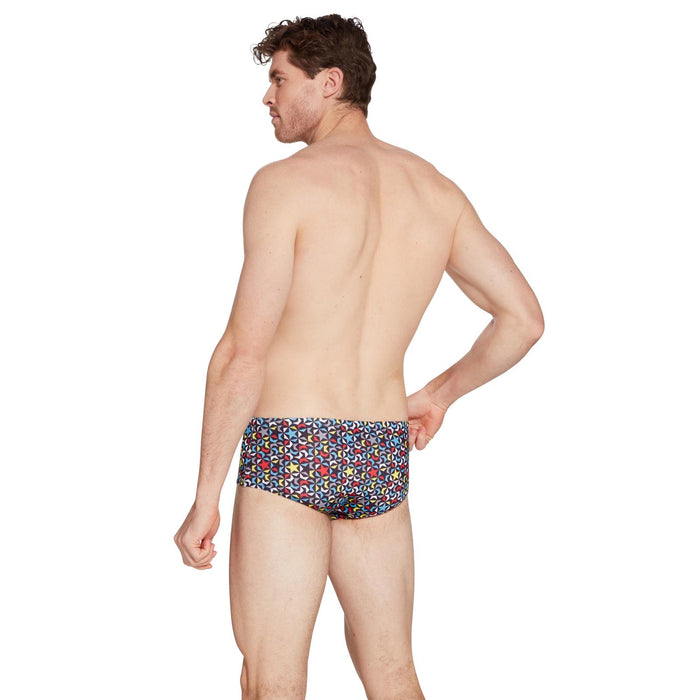 Swim Printed Briefs Trunk 14 E+ Supernova Print Size 32-M Zoggs 462936SUPE32