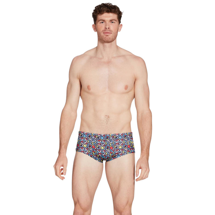 Swim Printed Briefs Trunk 14 E+ Supernova Print Size 42-4XL Zoggs 462936SUPE42