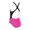 One Piece Swimsuit Toronto Flyback Girl Magenta-Black Size 32-12A Zoggs 463314MGBK32
