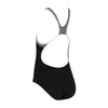 One Piece Swimsuit Tokyo Iceback Girl Black-Grey Size 30-10A Zoggs 463315BKGY30