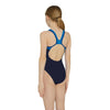 One Piece Swimsuit Tokyo Iceback Girl Navy-Light-Blue Size 28-8A Zoggs 463315NVLB28
