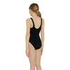One Piece Swimsuit Sydney U Back Girl Black-Grey Size 32-12A Zoggs 463316BKGY32