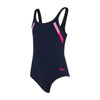 One Piece Swimsuit Sydney U Back Girl Navy-Pink Size 30-10A Zoggs 463316NVPK30