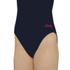 One Piece Swimsuit Sydney U Back Girl Navy-Pink Size 34-14A Zoggs 463316NVPK34