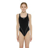 One Piece Swimsuit Melbourne Haxback Girl Black-White Size 30-10A Zoggs 463317BKWH30