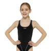 One Piece Swimsuit Melbourne Haxback Girl Black-White Size 32-12A Zoggs 463317BKWH32
