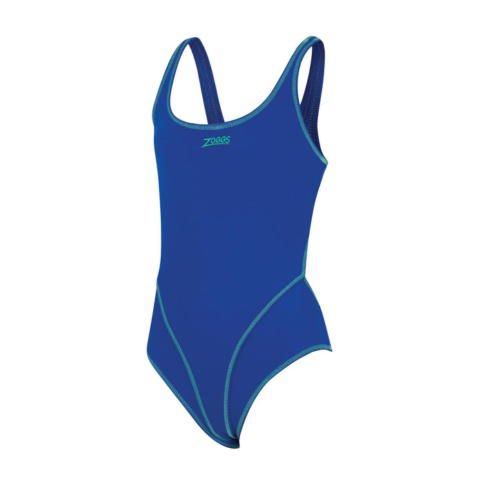 One Piece Swimsuit Melbourne Haxback Girl Royal-Mint Size 26-6A Zoggs 463317RYMN26