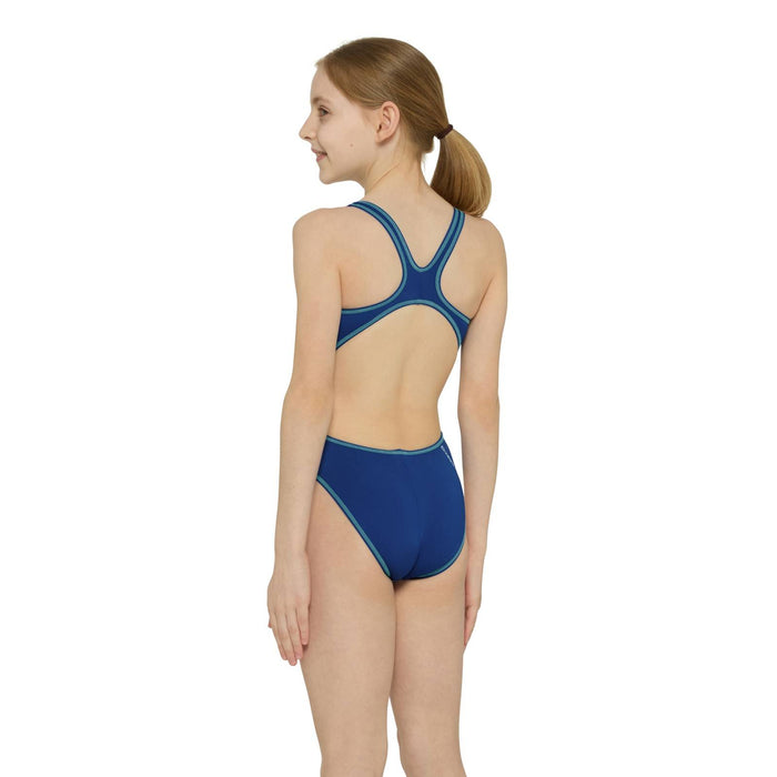 One Piece Swimsuit Melbourne Haxback Girl Royal-Mint Size 30-10A Zoggs 463317RYMN30