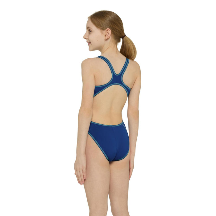 One Piece Swimsuit Melbourne Haxback Girl Royal-Mint Size 32-12A Zoggs 463317RYMN32