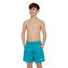Swim Shorts Penrith 15'' Boy Turquoise Size M Zoggs 463475TQM