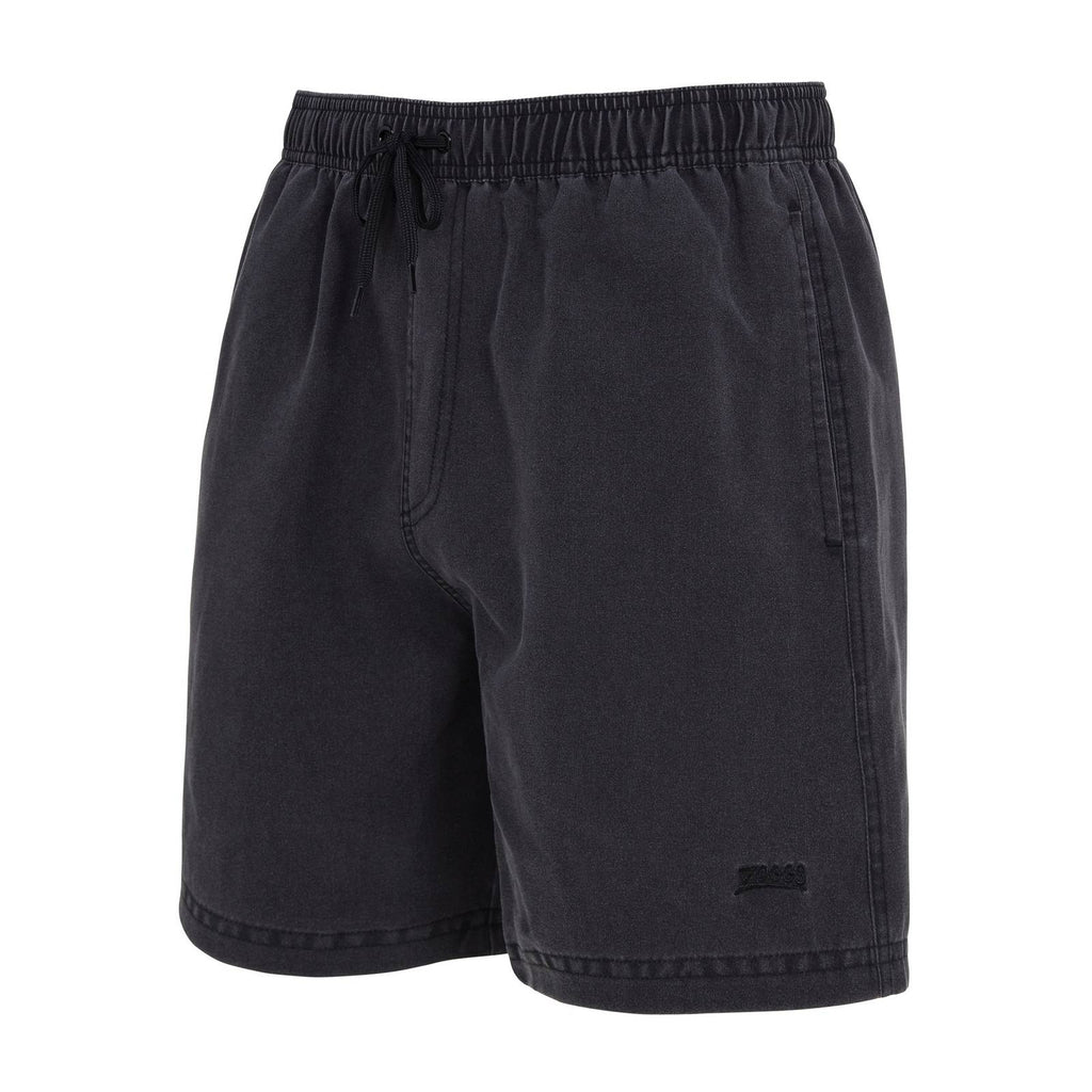 Swim Shorts Mosman Washed 15'' Boy Charcoal Size S Zoggs 463476CHS