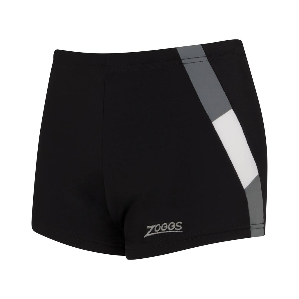 Swim Boxer Sydney 21 Boy Black-Grey Size 24-8A Zoggs 463483BKGY24