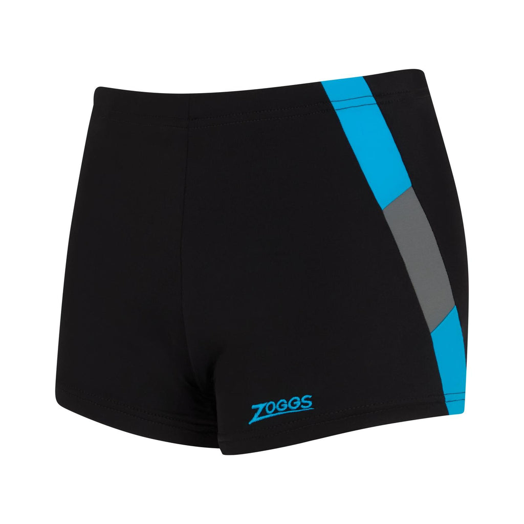 Swim Boxer Sydney 21 Boy Black-Turquoise Size 25-10A Zoggs 463483BKTQ25