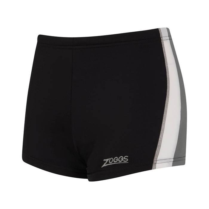 Swim Boxer Toronto Hip Racer 21 Boy Black-Grey Size 25-10A Zoggs 463484BKGY25