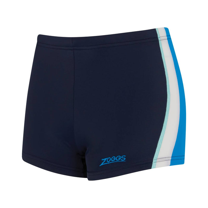 Swim Boxer Toronto Hip Racer 21 Boy Navy-Light-Blue Size 29-14A Zoggs 463484NVLB29