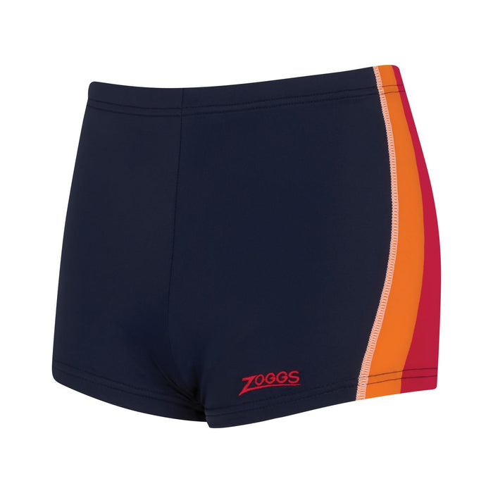 Swim Boxer Toronto Hip Racer 21 Boy Navy-Red Size 27-12A Zoggs 463484NVRD27