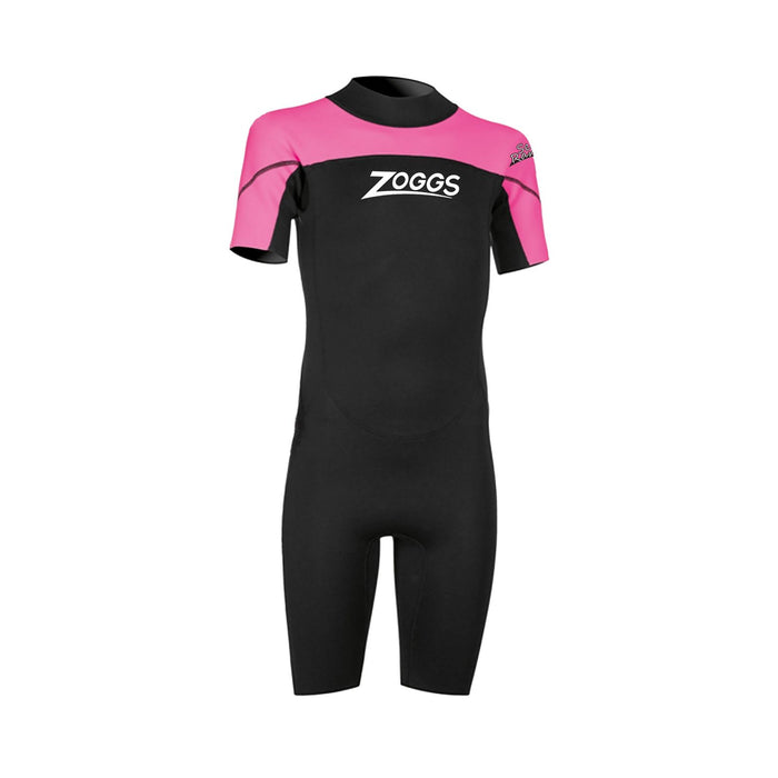 Short Wetsuit Sea Ranger 1.5 Kids Pink Size M Zoggs 464036PKM