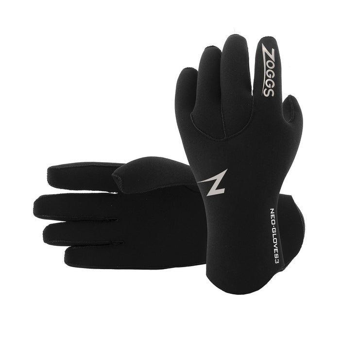Swim Gloves Neo 3 Unisex Black M Zoggs 464046BKM