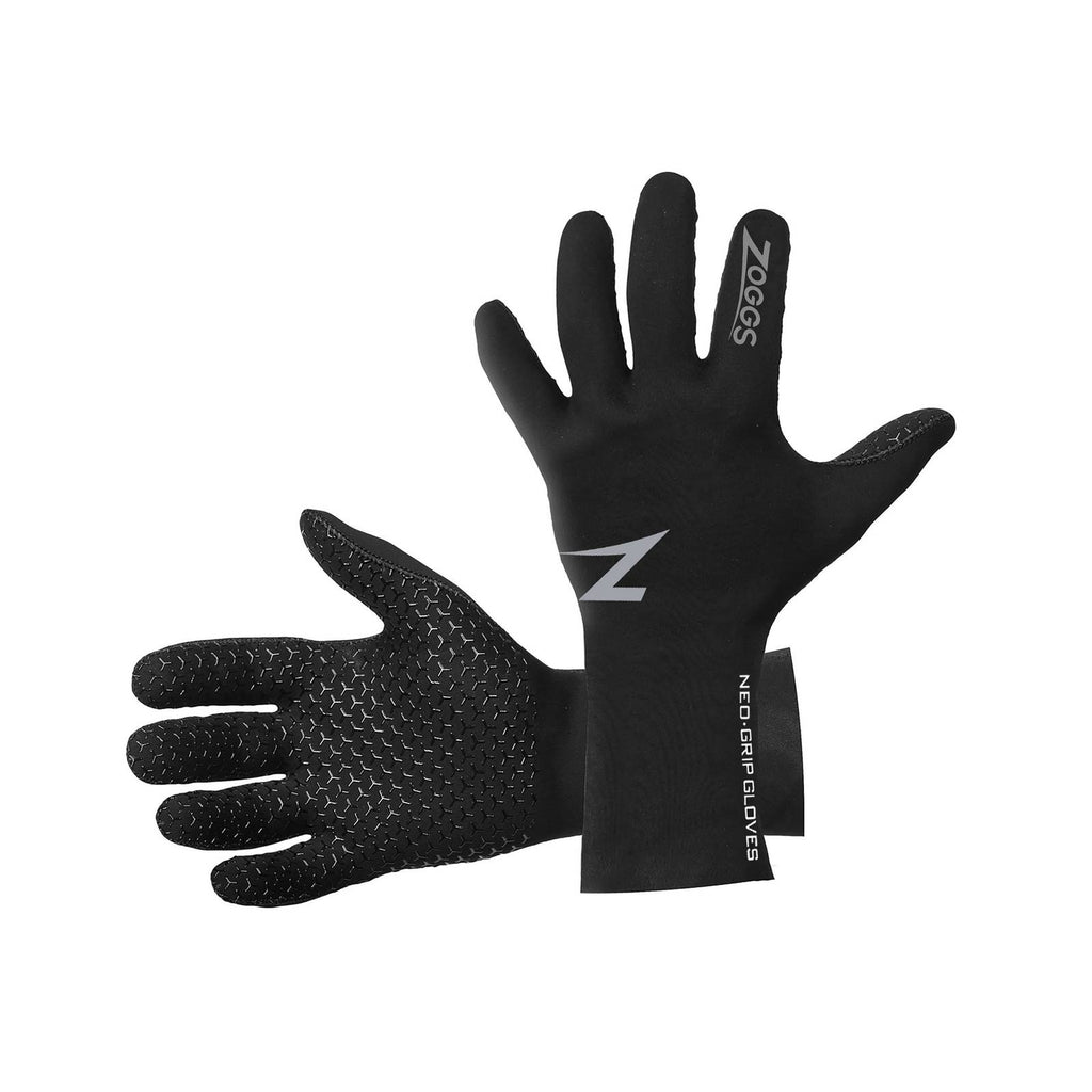 Swim Gloves Neo Grip Unisex Black M Zoggs 464050BKM
