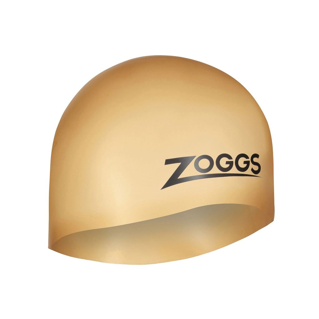 Swimming Cap Easy Fit Silicone Gold Zoggs 465003GD