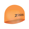 Swimming Cap Easy Fit Silicone Orange Zoggs 465003OR