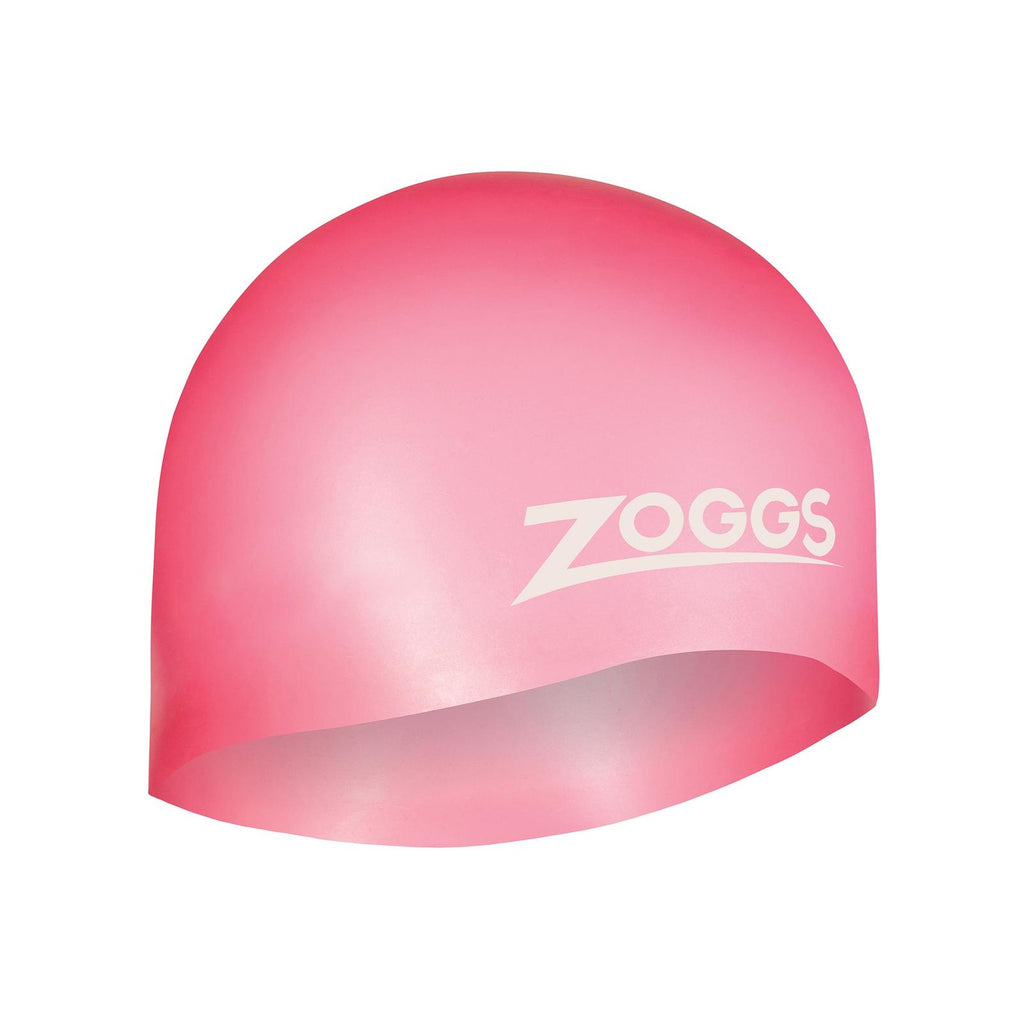 Swimming Cap Easy Fit Silicone Pink Zoggs 465003PK