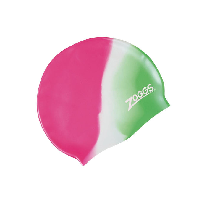 Swimming Cap Junior Silicone Multi Colour Grey-White Zoggs 465012GYWH