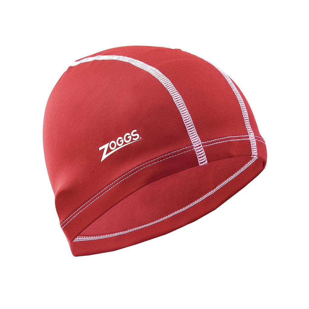 Swimming Cap Nylon Spandex Red Zoggs 465035RD