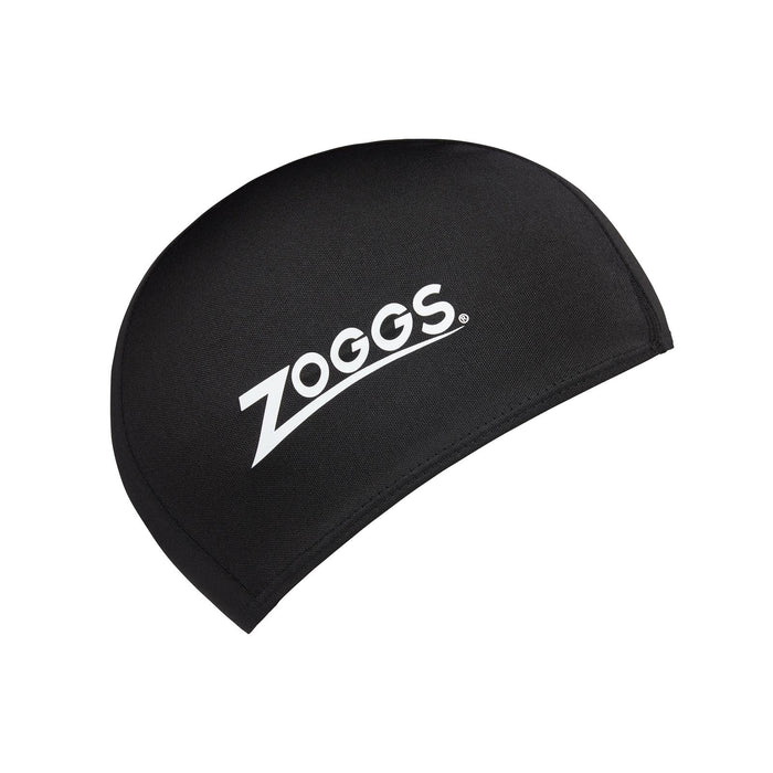 Swimming Cap Polyester Black Zoggs 465045BKBK