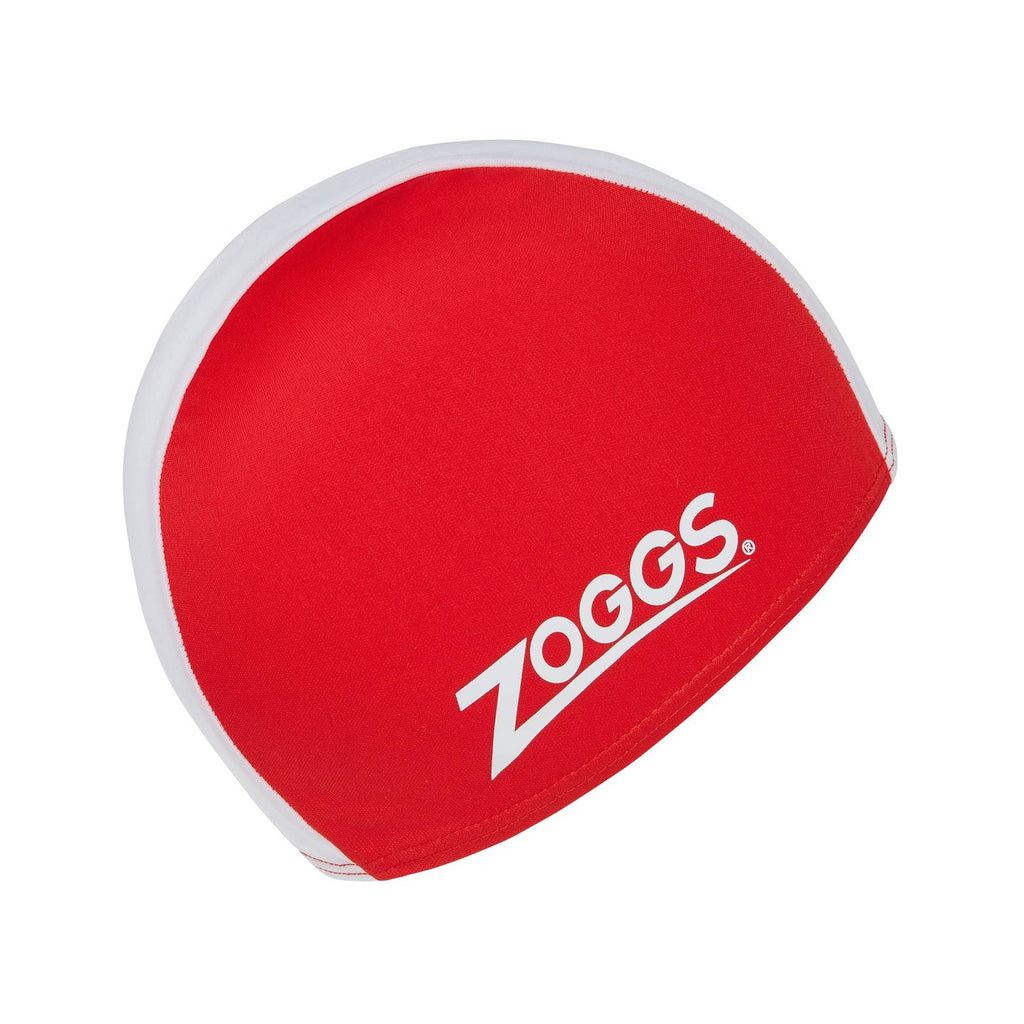 Swimming Cap Junior Polyester Red-White Zoggs 465046RDWH