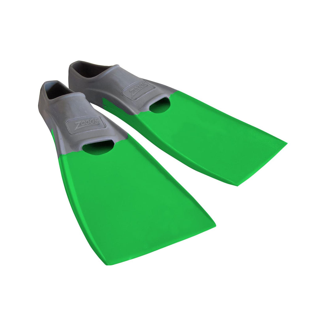Swimming Fins Long Blade Rubber Grey-Green EU 39-40-UK 6-7-US 7-8 Zoggs 465213GYGN67