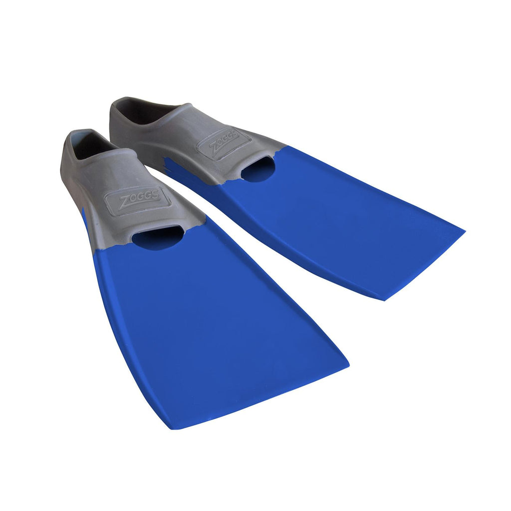 Swimming Fins Long Blade Rubber Grey-Navy EU 41-42-UK 7-8-US 8-9 Zoggs 465213GYNV78