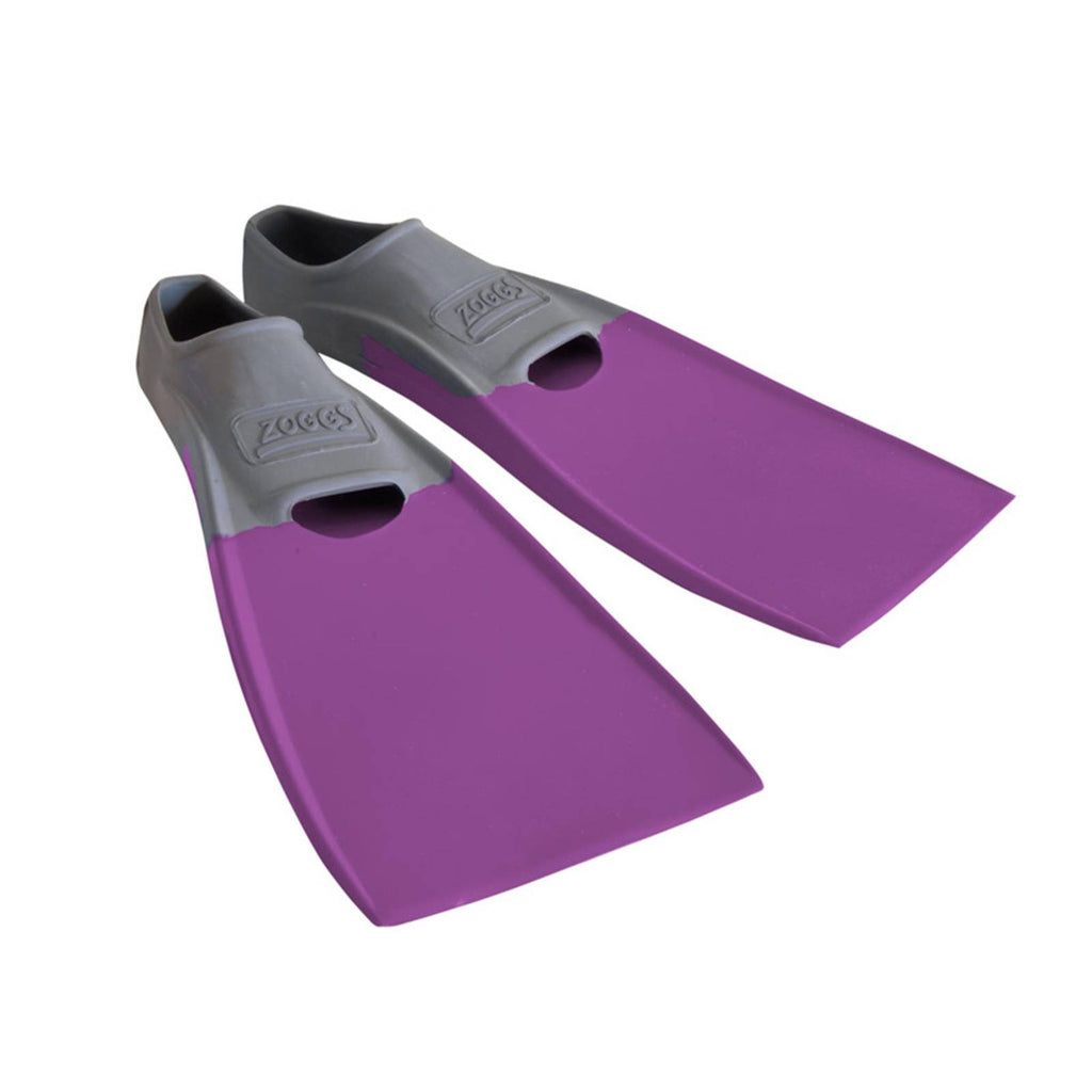 Swimming Fins Long Blade Rubber Grey-Purple EU 30-32-UK JR 11-1-US JR 12-2 Zoggs 465213GYPU111