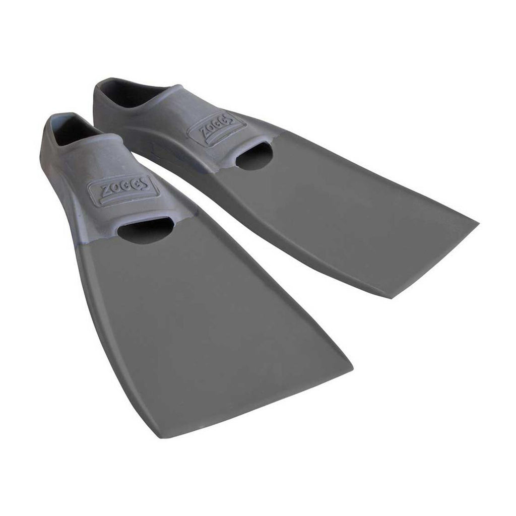 Swimming Fins Long Blade Rubber Grey-Silver EU 47-48-UK 12-13-US 13-14 Zoggs 465213GYSI123