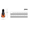 Pinne Swim Energy Nero-Arancione EU 38-39-UK 5-6 Zoggs 465214SFOR38