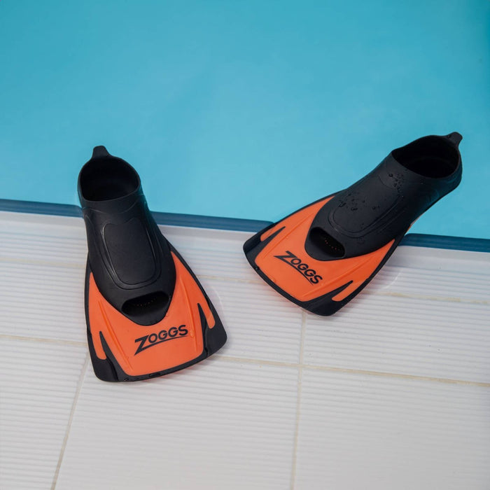 Pinne Swim Energy Nero-Arancione EU 38-39-UK 5-6 Zoggs 465214SFOR38