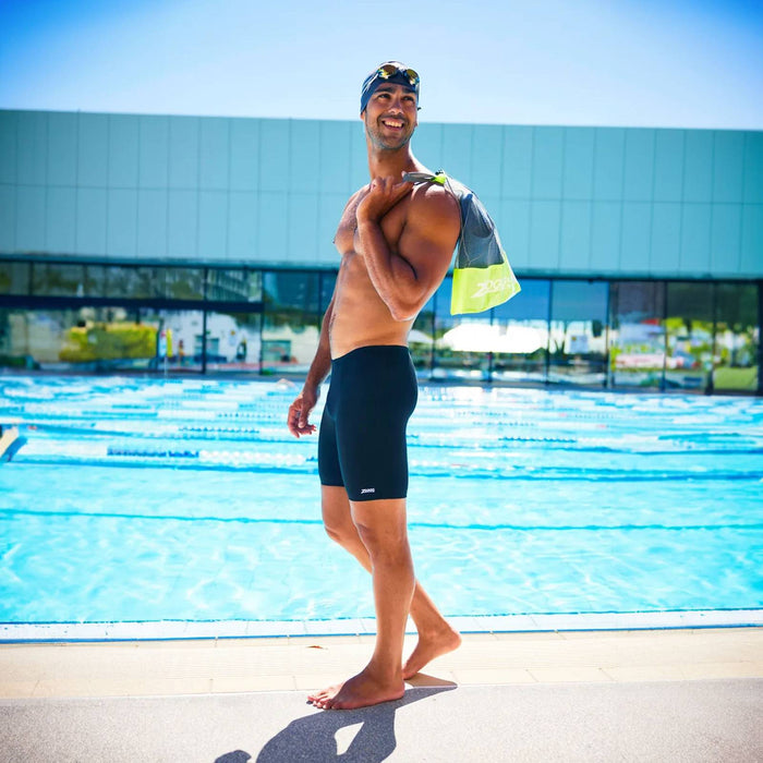 Zwemvinnen met kort blad Eco Aqua EU 45-46-UK 11-12-US 12-13 Zoggs 465220BLAQ112