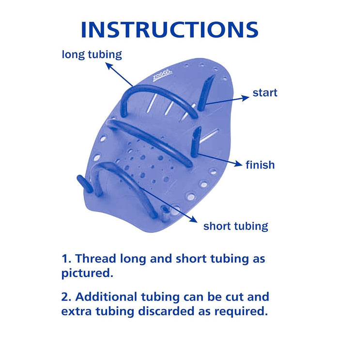Hand Paddles Matrix Black Large Zoggs 465265BKGYL